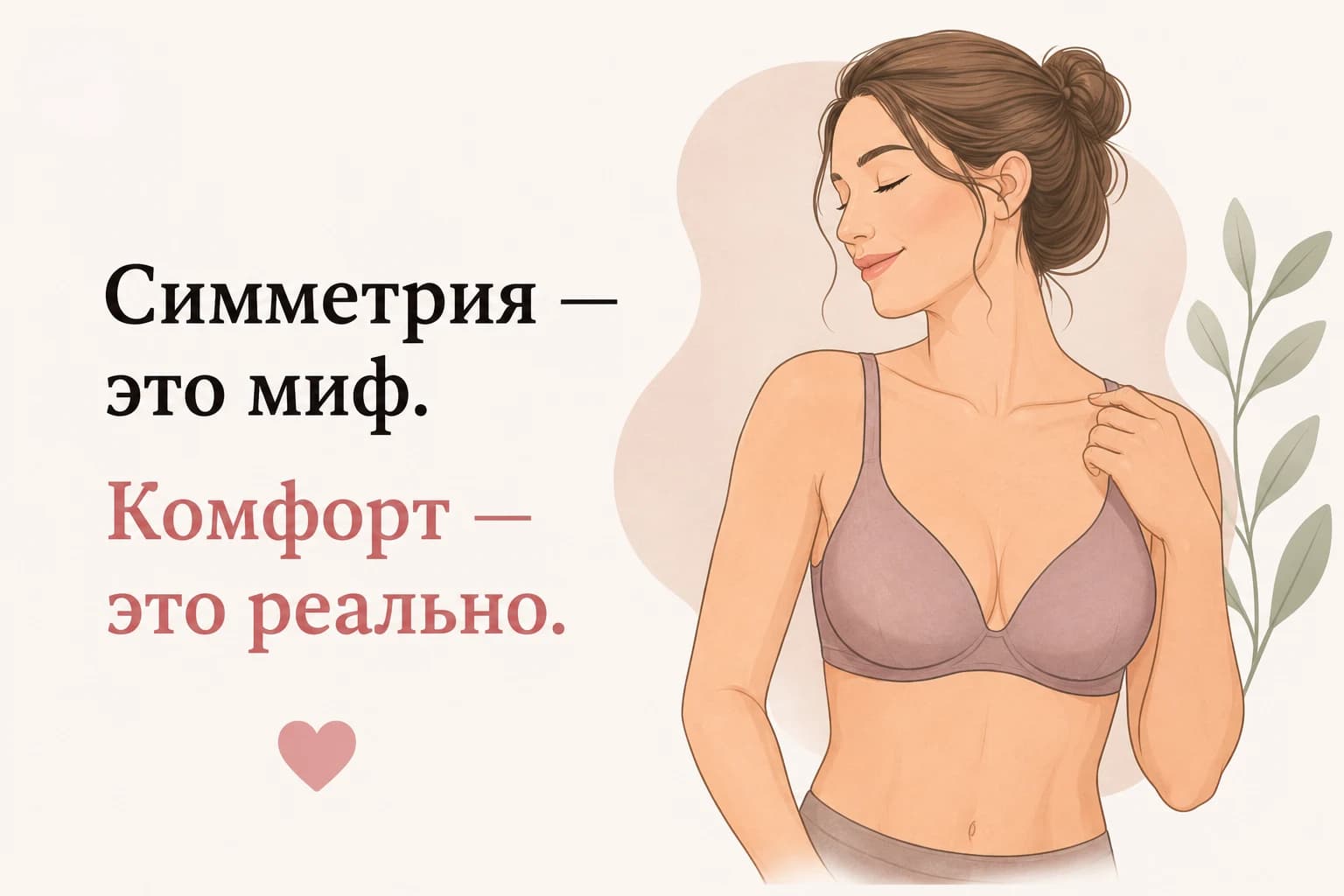 Симметрия — это миф, комфорт — это реально