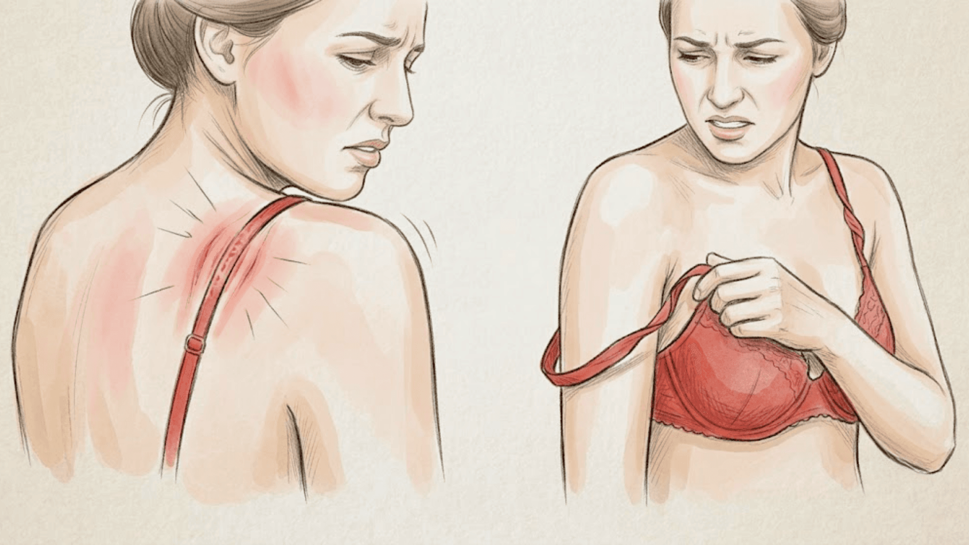 Бретели режут плечи и постоянно спадают